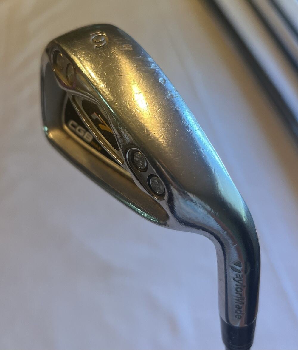 TaylorMade r7 CGB MAX 2008 Single 6 Iron REAX 55 Superfast Graphite Regular Flex